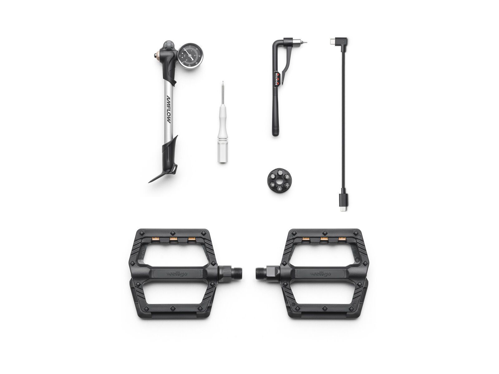 Amflow PL Carbon SRAM GX - 800 Wh, satin silver - Bild 11