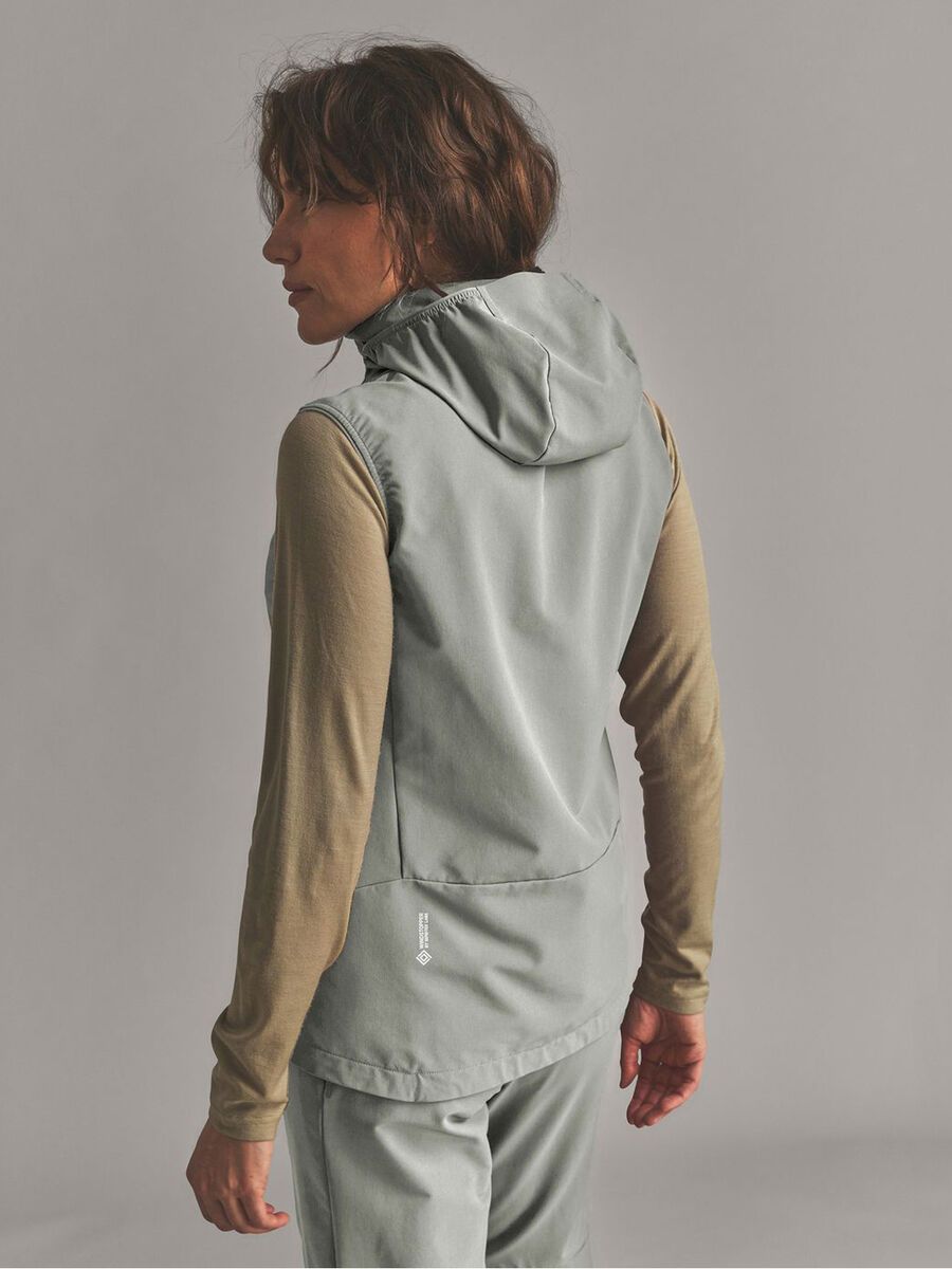 Ortovox Ortler Softshell Plus Vest W, green sage - Bild 5
