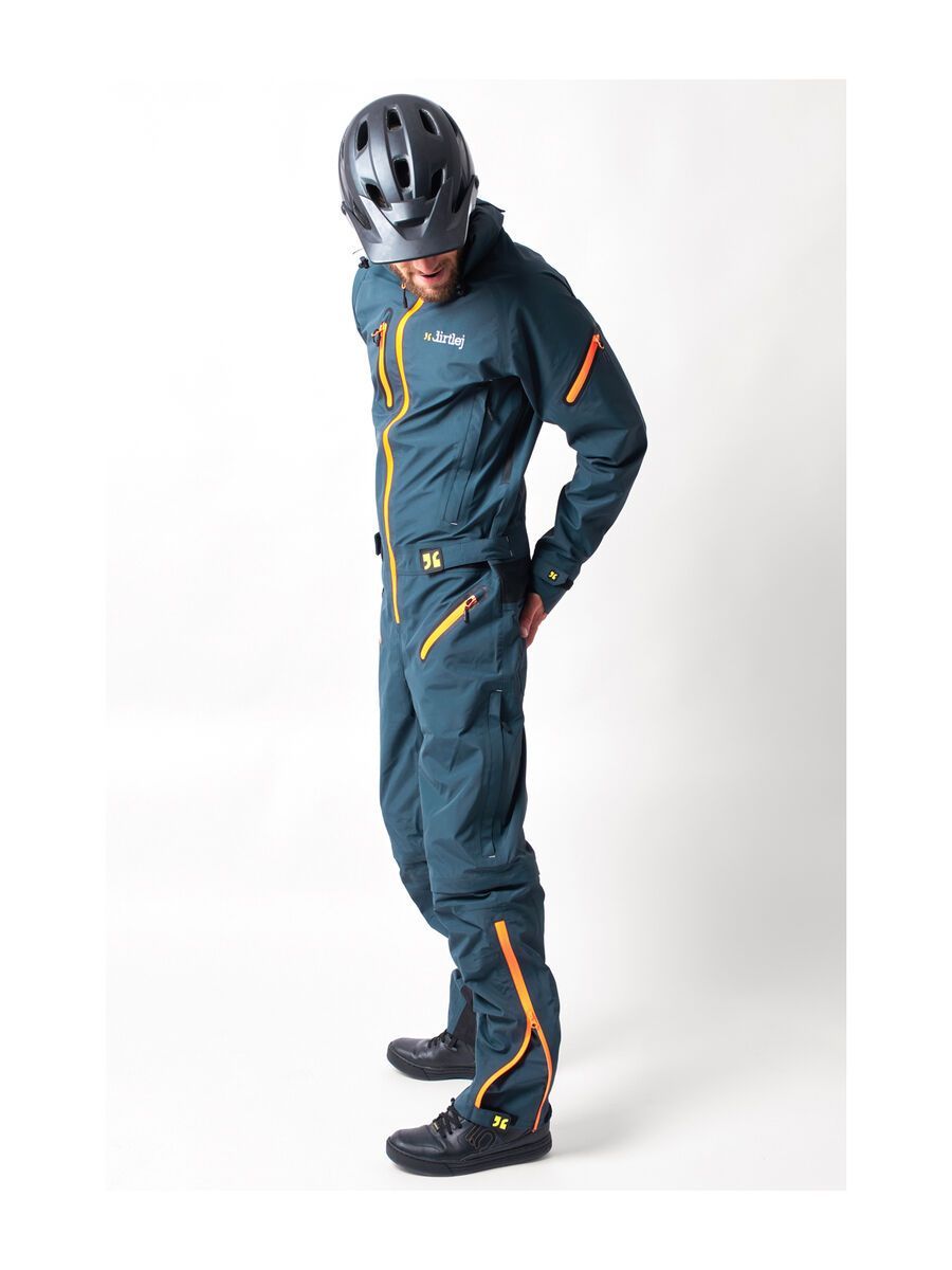 dirtlej DirtSuit Core Edition, steel blue/orange - Bild 4