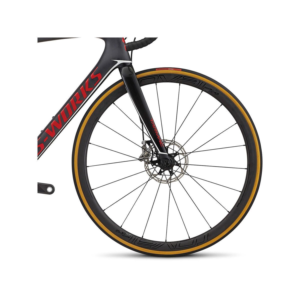 Specialized S-Works Tarmac Disc eTap, satin/gloss carbon/flo red/metallic white - Bild 2