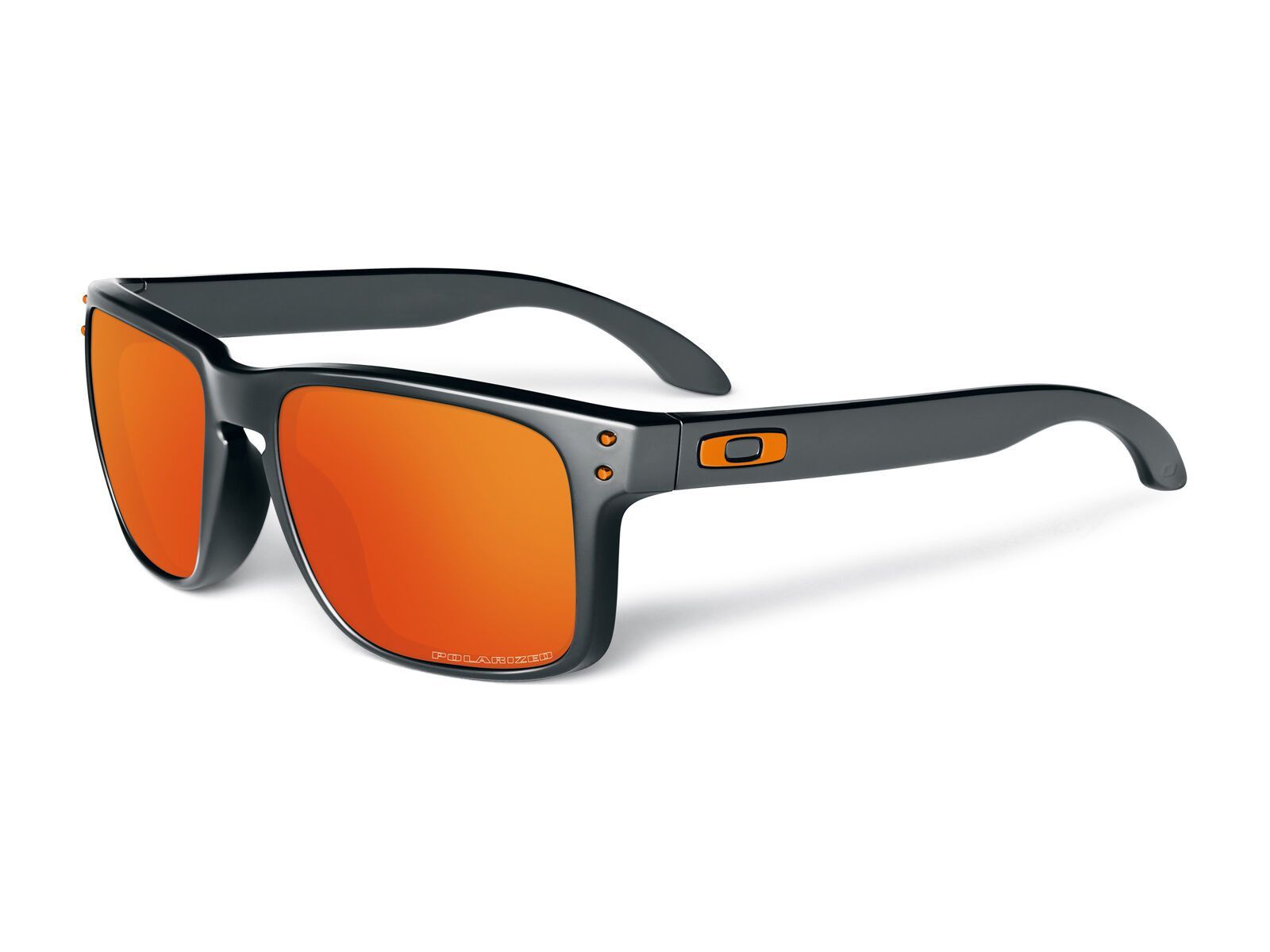 Oakley Holbrook Toxic Blast Collection, dark grey/fire iridium polarized - Bild 1