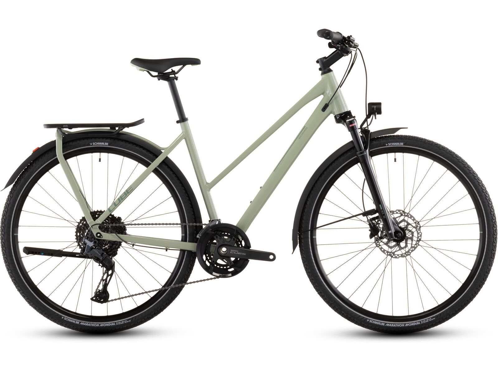 Cube Kathmandu EXC Trapeze, pea´n´grey - Bild 1