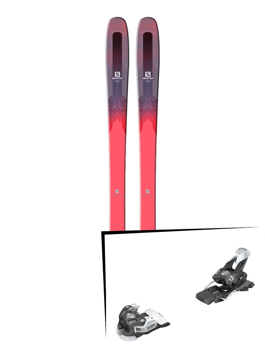 Set: Salomon QST Myriad 85 2018 + Tyrolia Attack 13 solid black white - Bild 1