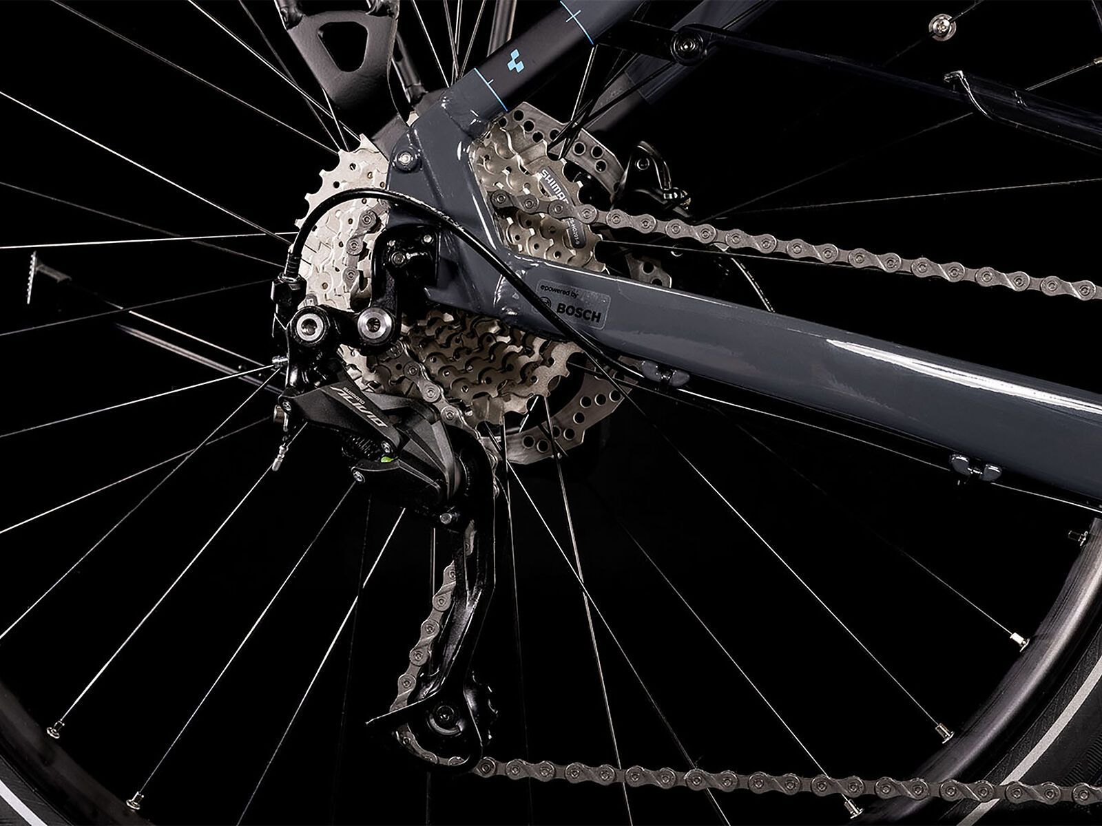 Cube Touring Hybrid One 400, grey´n´blue - Bild 5