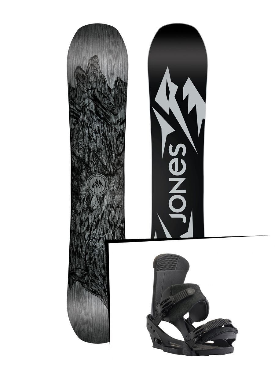 Set: Jones Ultra Mountain Twin 2019 + Burton Custom EST (1930942S) - Bild 1