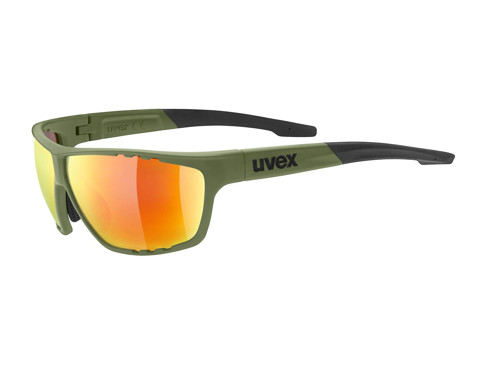 uvex sportstyle 706 Mirror Red, olive green mat - Bild 1