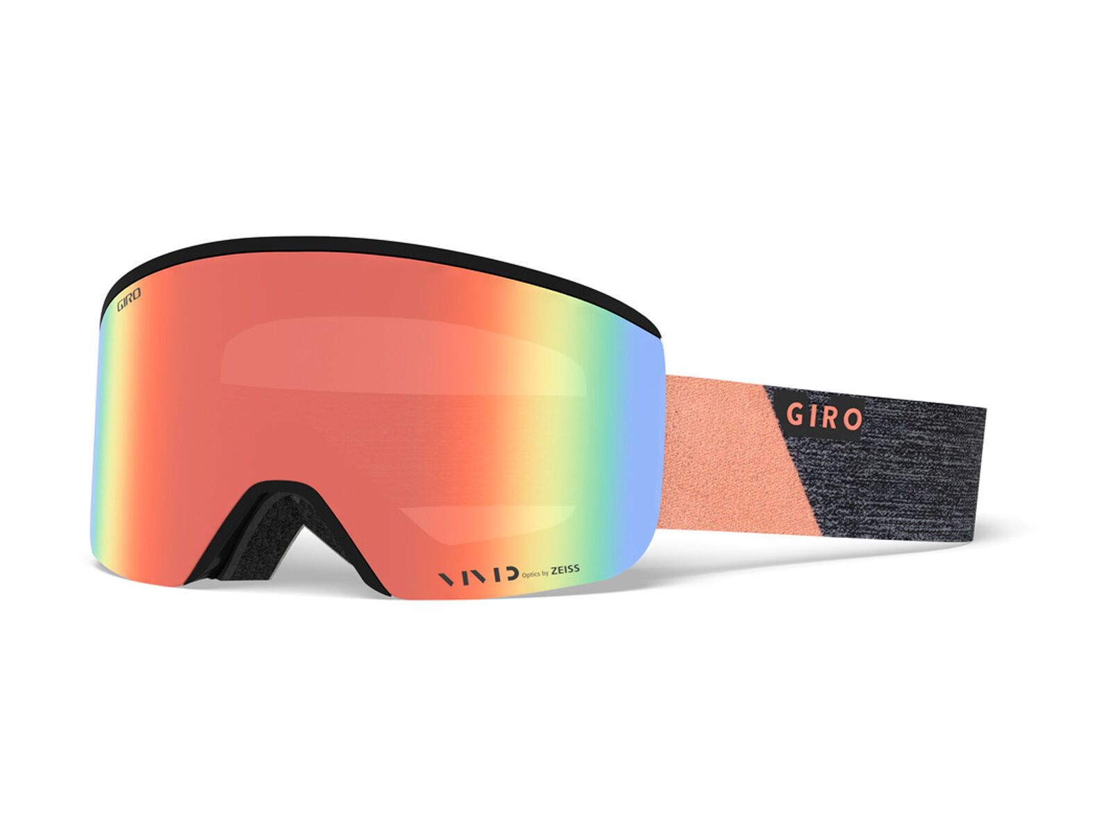 Giro Ella inkl. WS, grey/peach peak/Lens: vivid onyx - Bild 5