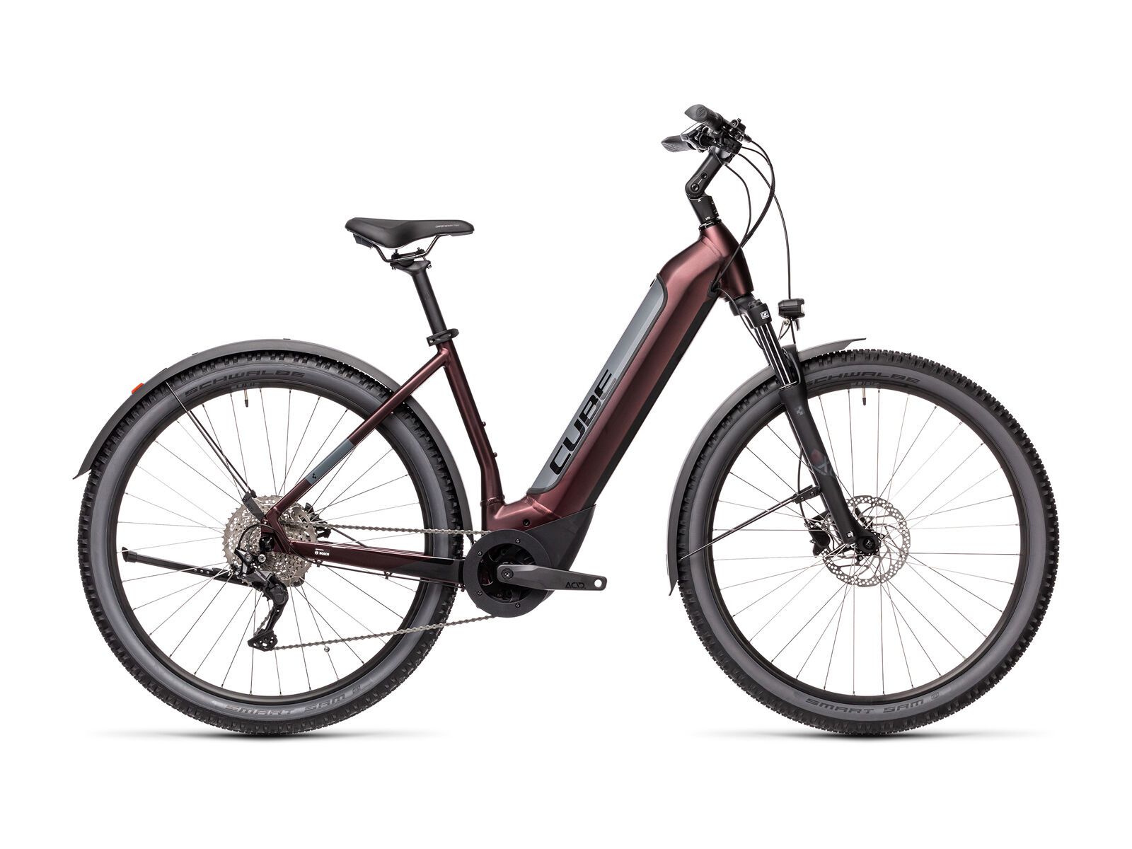 Cube Nuride Hybrid Pro Allroad 500, berry´n´grey - Bild 1