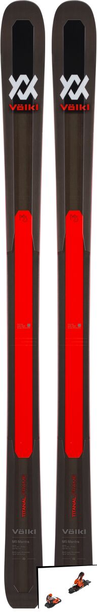 Set: Völkl M5 Mantra 2019 + Salomon Warden 11 orange/black - Bild 1