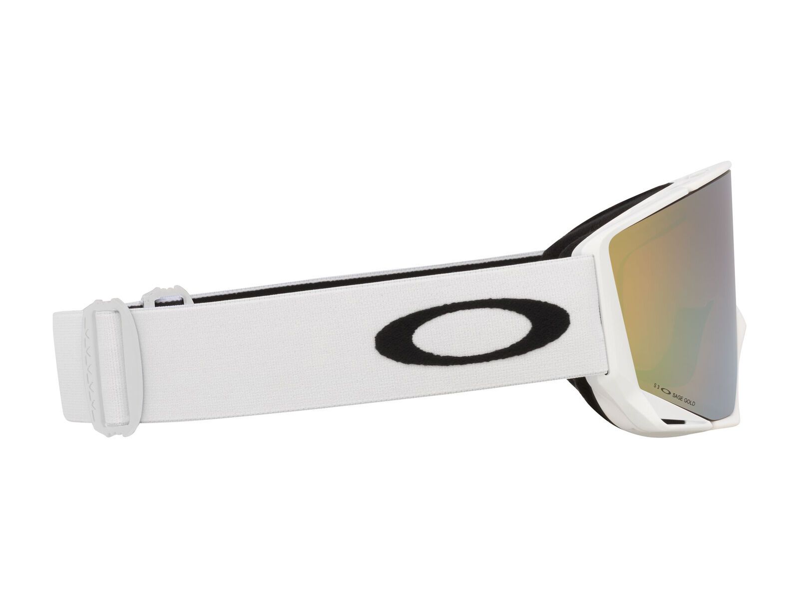 Oakley Flow Scape L, Prizm Sage Gold Iridium & Iced / matte white - Bild 11