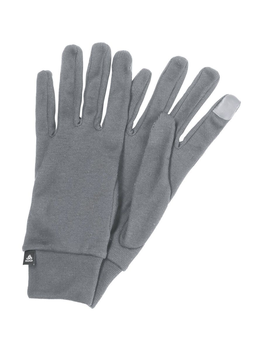 Odlo Active Warm Eco E-Tip Gloves, odlo steel/grey melange - Bild 1