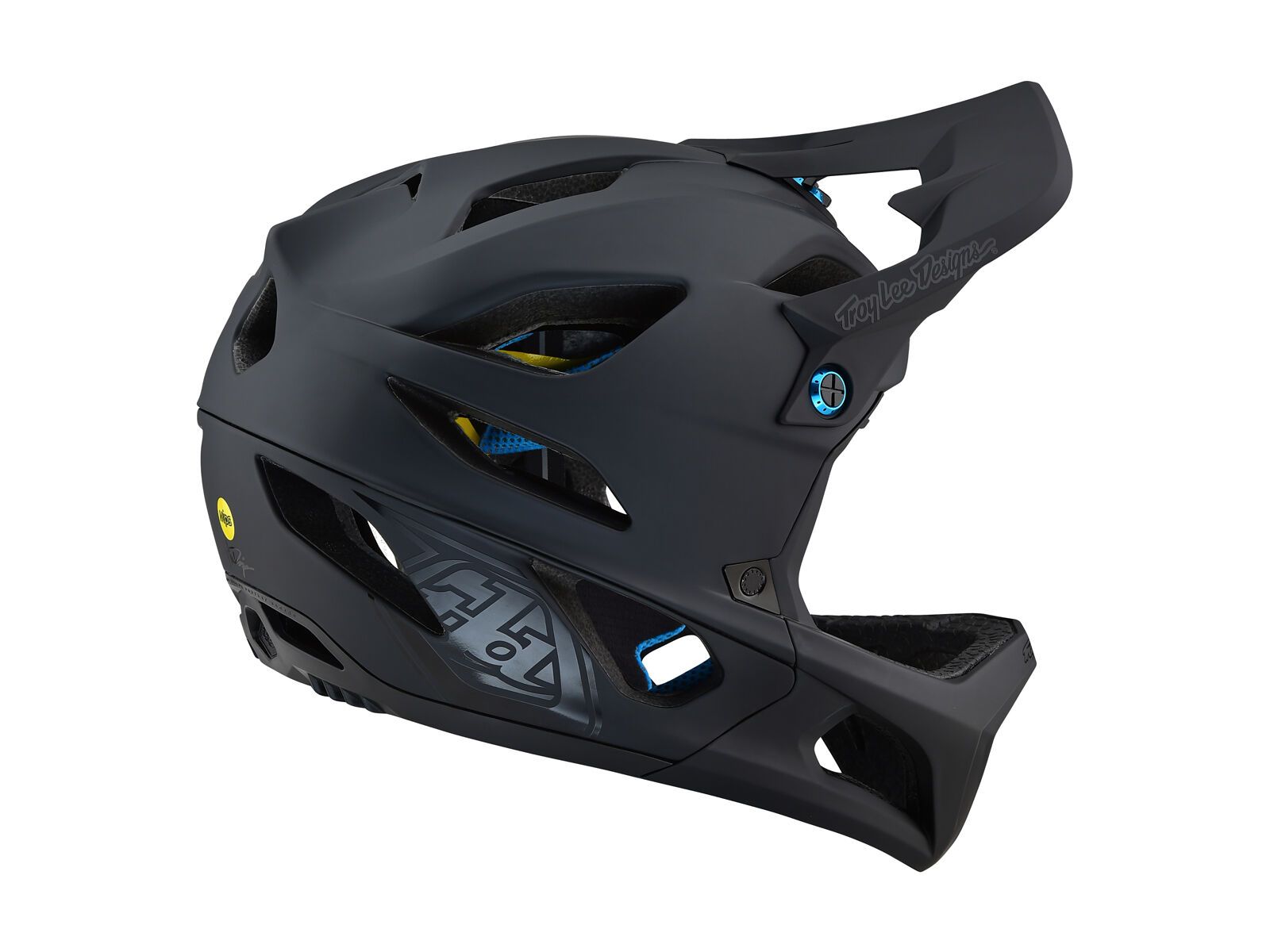 TroyLee Designs Stage Stealth Helmet MIPS, black - Bild 5