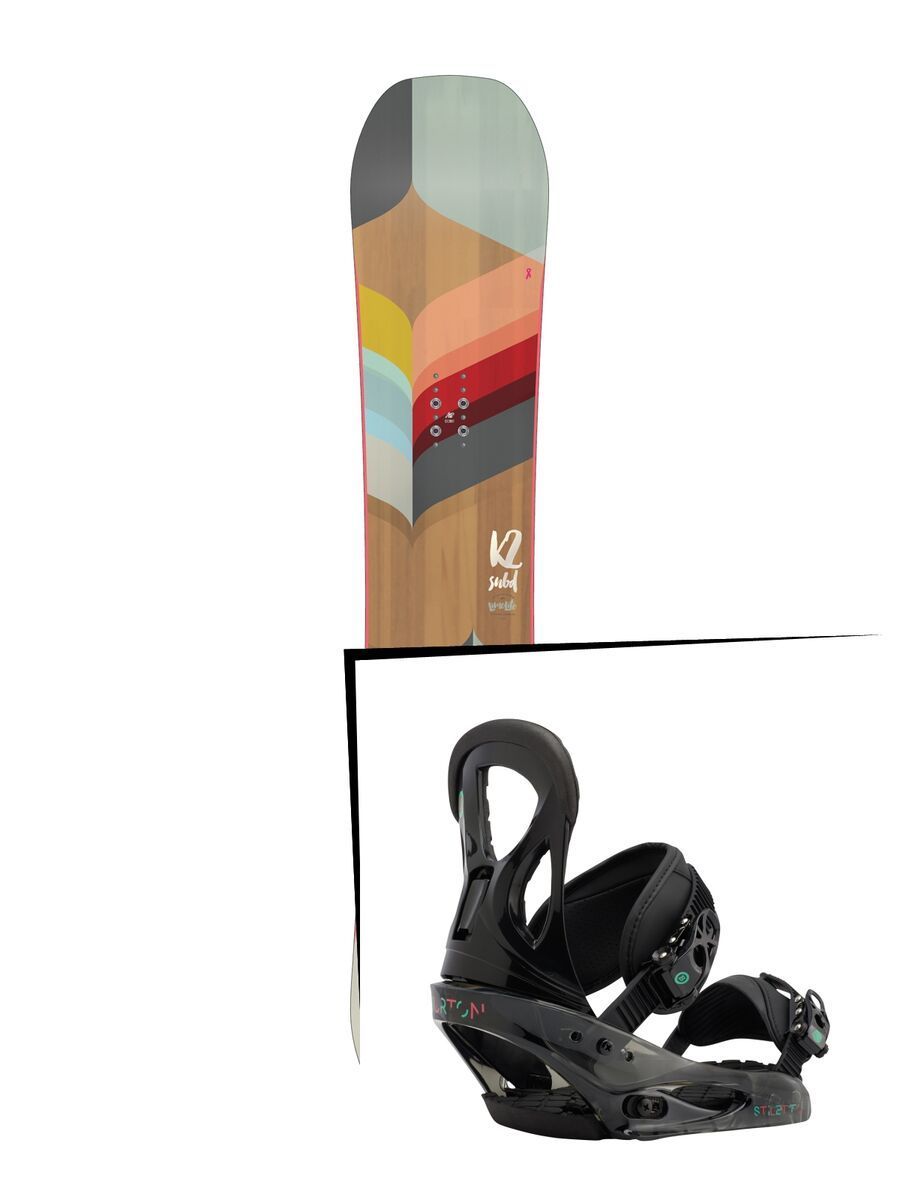 Set: K2 Lime Lite 2017 + Burton Stiletto (1712930S) - Bild 1