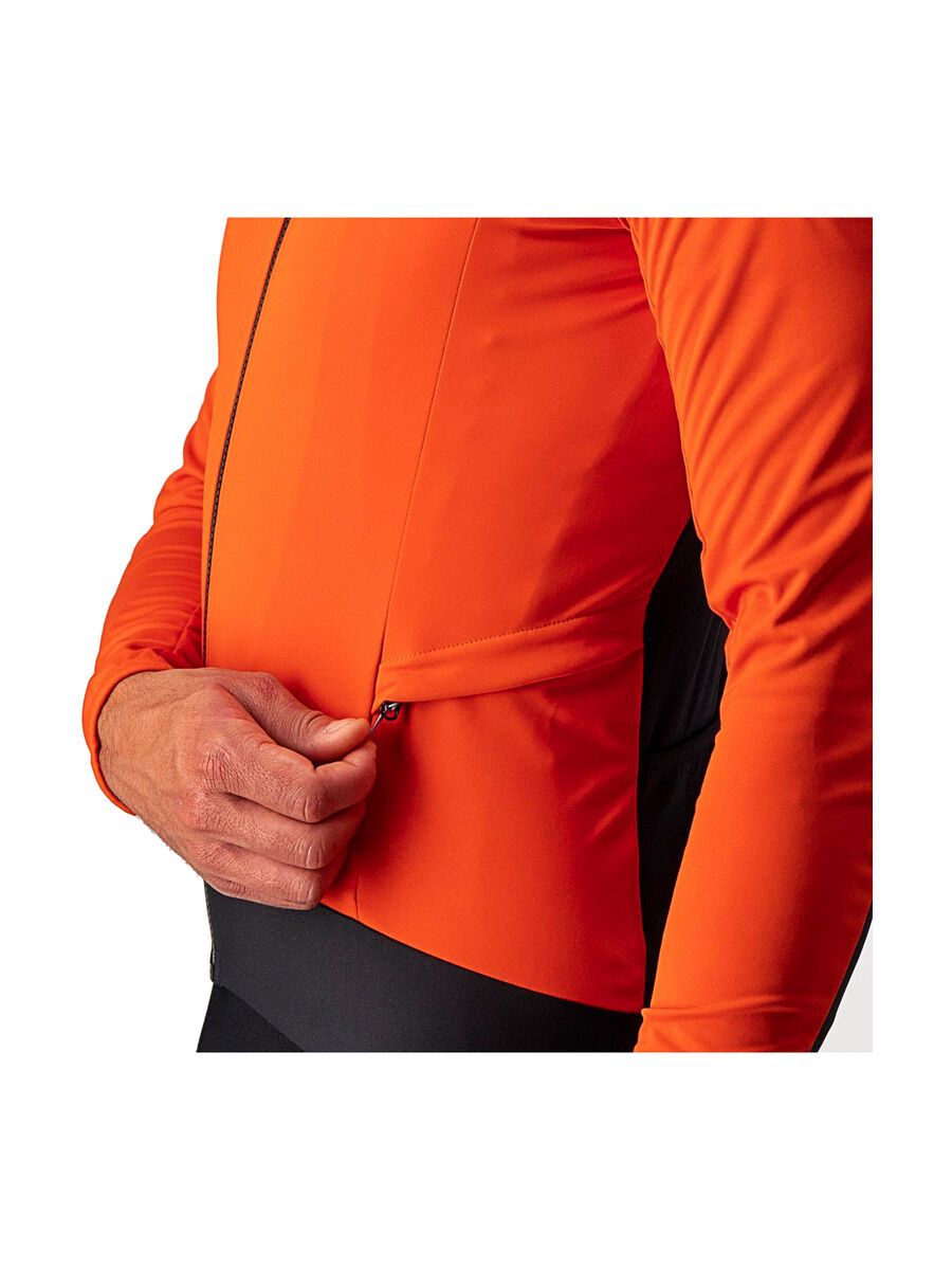 Castelli Alpha RoS 2 Light Jacket, fiery red/rescue blue - Bild 5