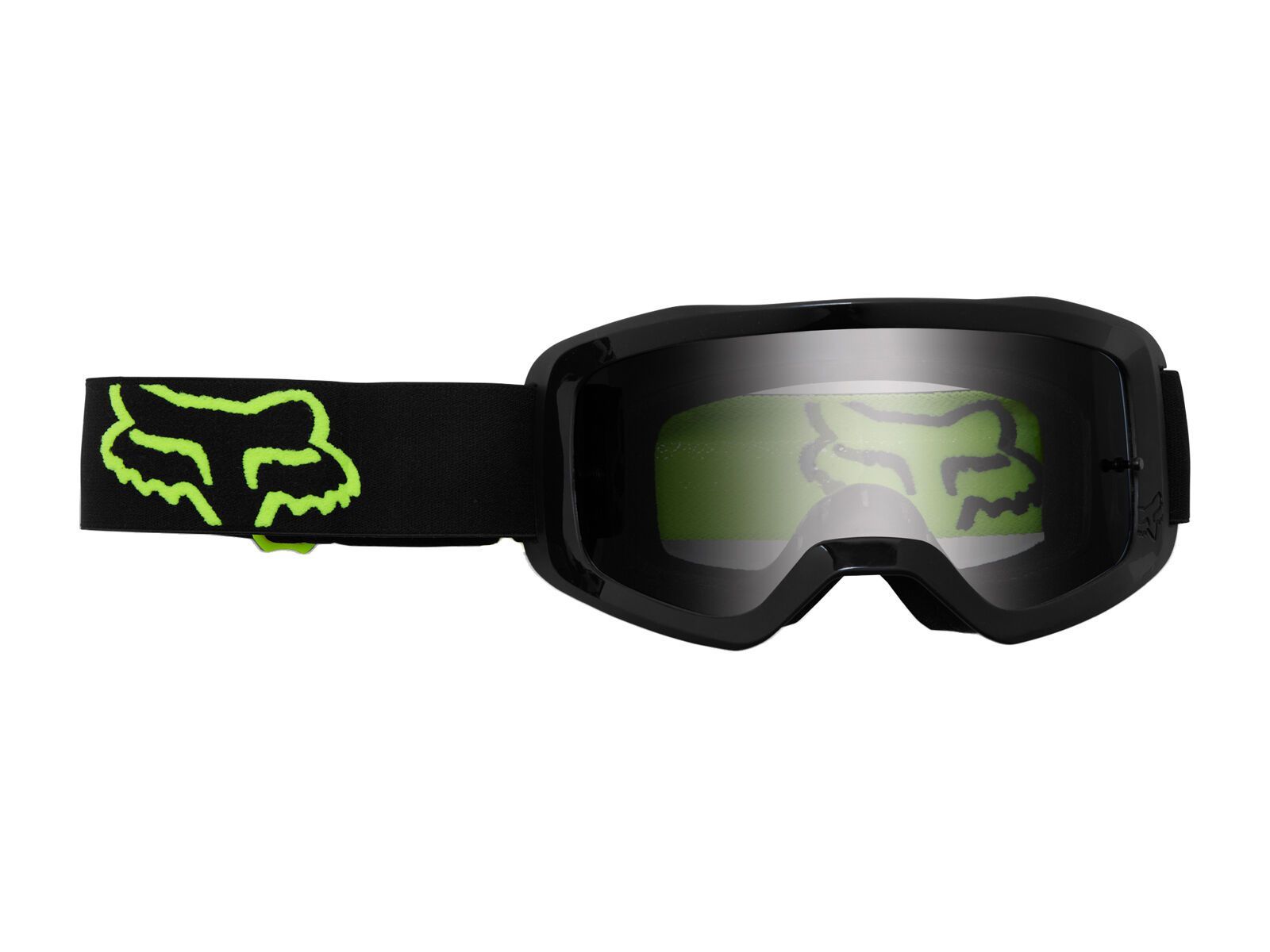 Fox Main Stray Goggle - Light Grey, black/yellow - Bild 2