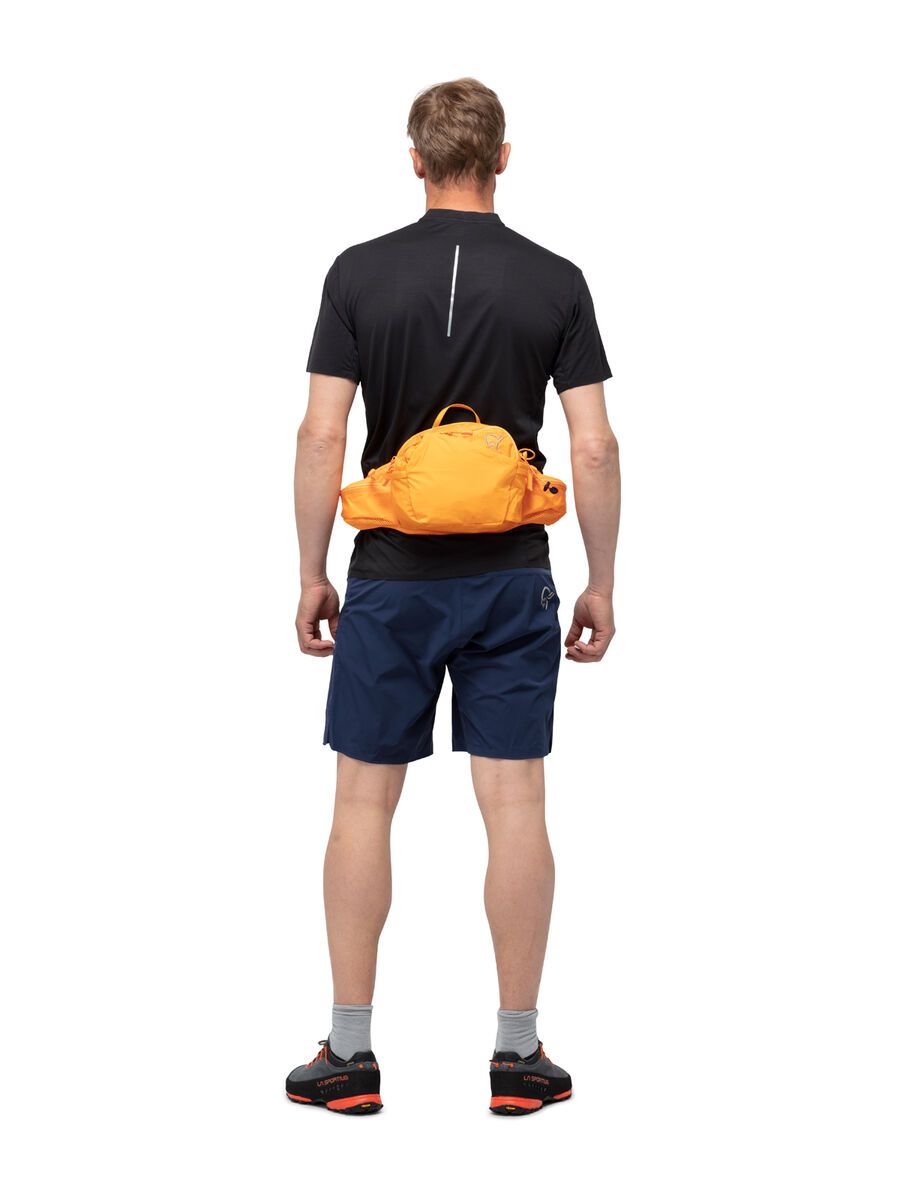 Norrona bitihorn 6L hip Pack, orange crush - Bild 6