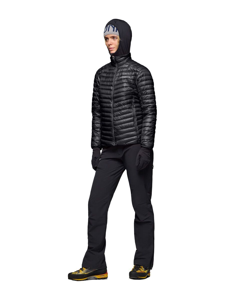 Norrona trollveggen down800 super light Jacket W's, caviar black - Bild 5