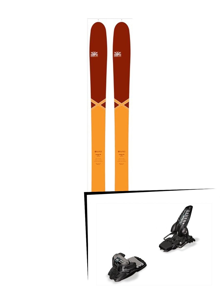 DPS Skis Set: Cassiar 95 Pure3 Special Edition 2016 + Marker Griffon 13 - Bild 1