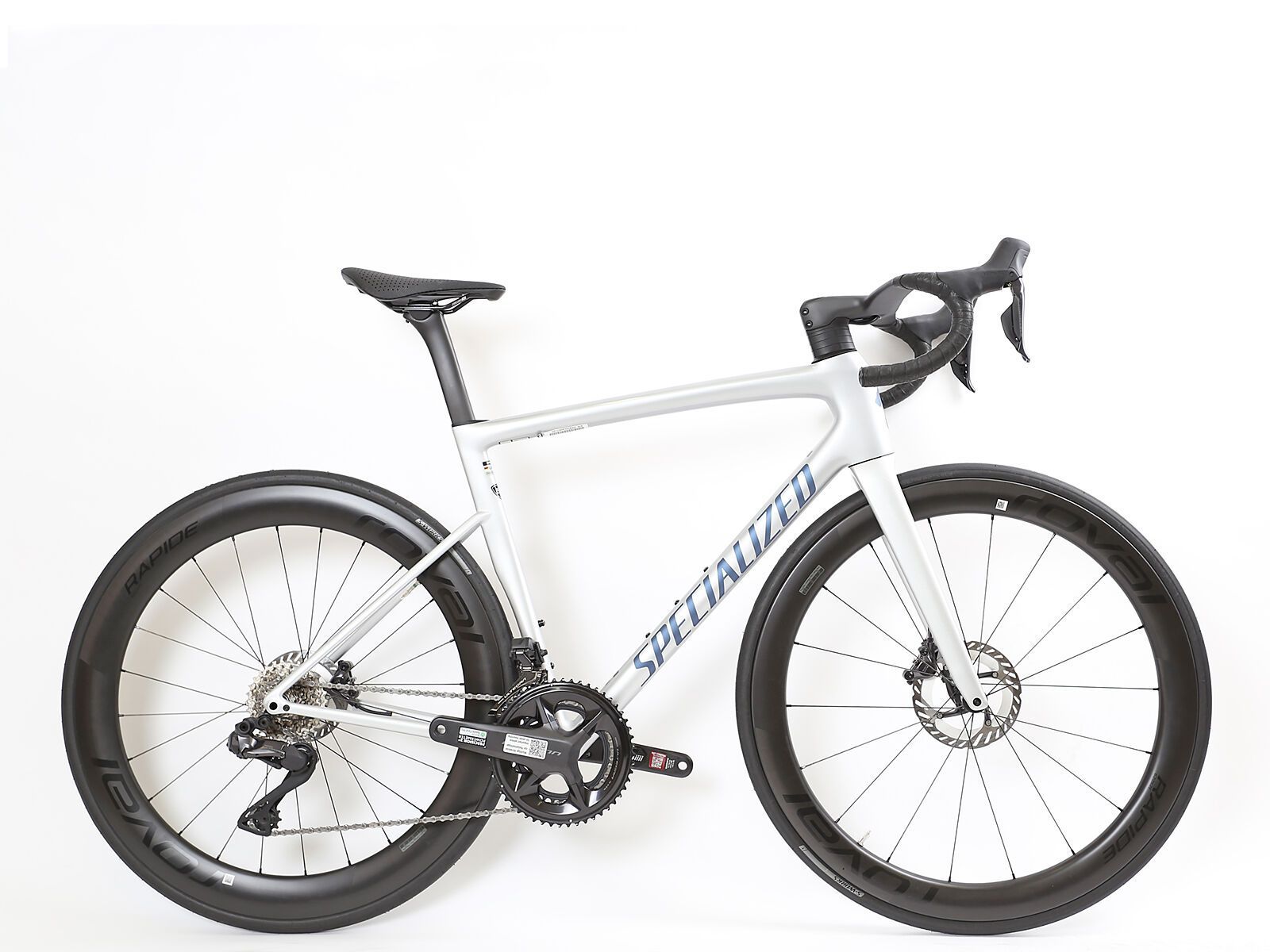 ***2. Wahl*** Specialized Tarmac SL8 Pro Shimano Ultegra Di2 liquid silver/satin blue pearl - Bild 12