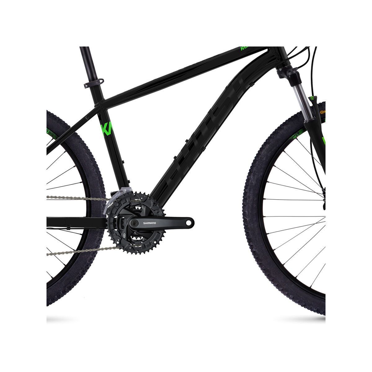 Ghost Kato 4.7 AL, night black/neon green - Bild 3