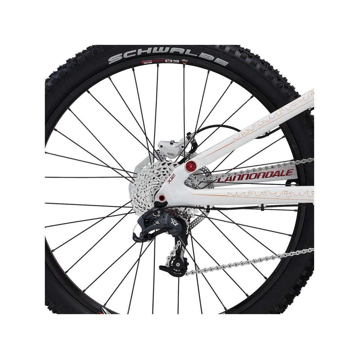 Cannondale Scarlet 2, Magnesium White/Ruby Red (Gloss) - Bild 4