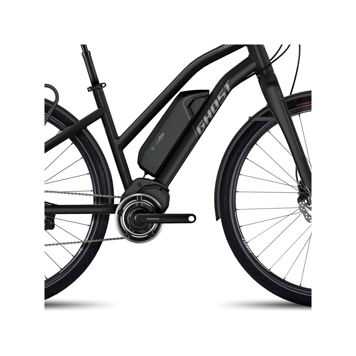 Ghost Hybride Square Trekking 2 W, night black/urban grey/arctic blue - Bild 3