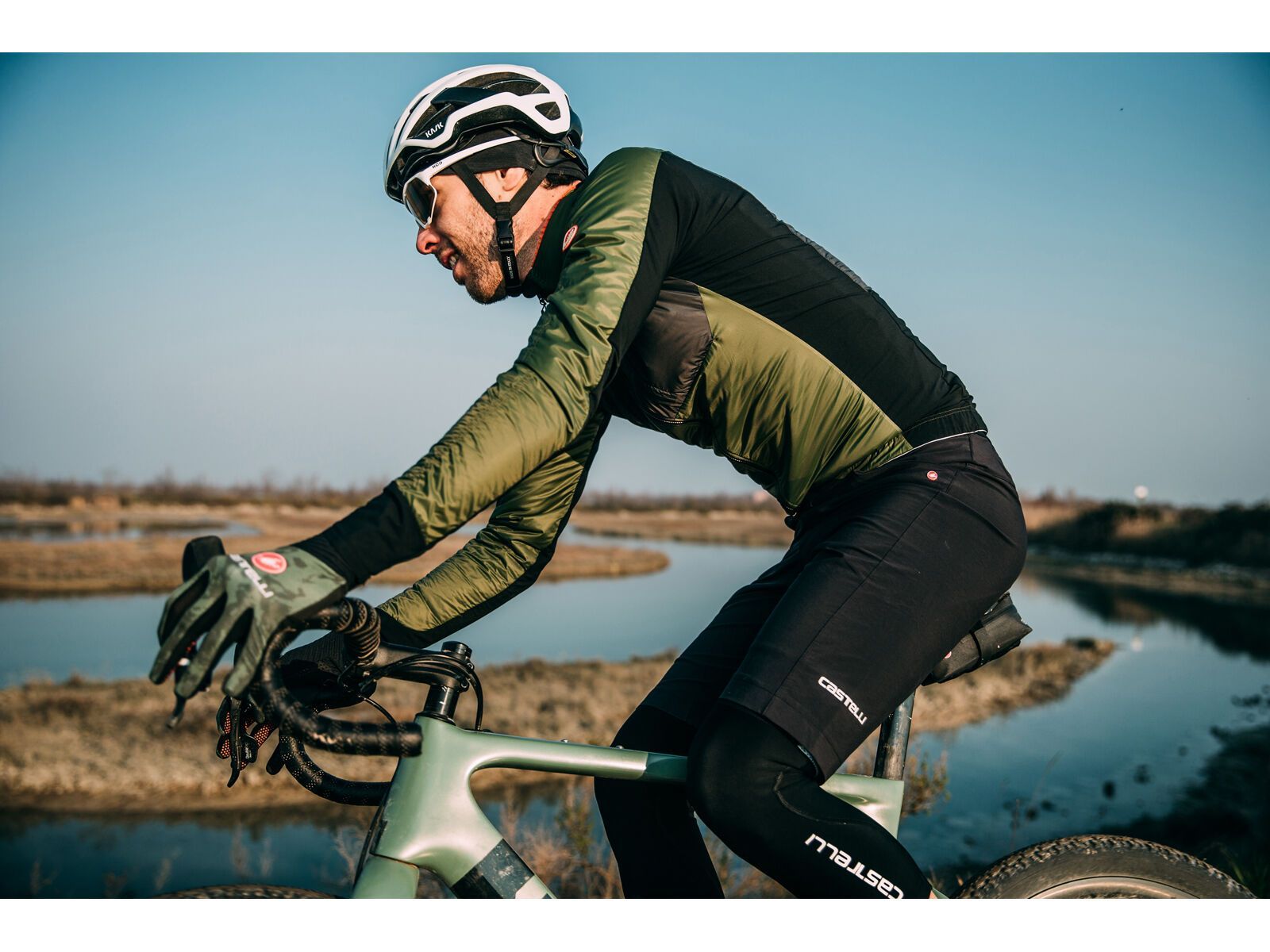 Castelli Perfetto RoS Long Sleeve, military green/black - Bild 25