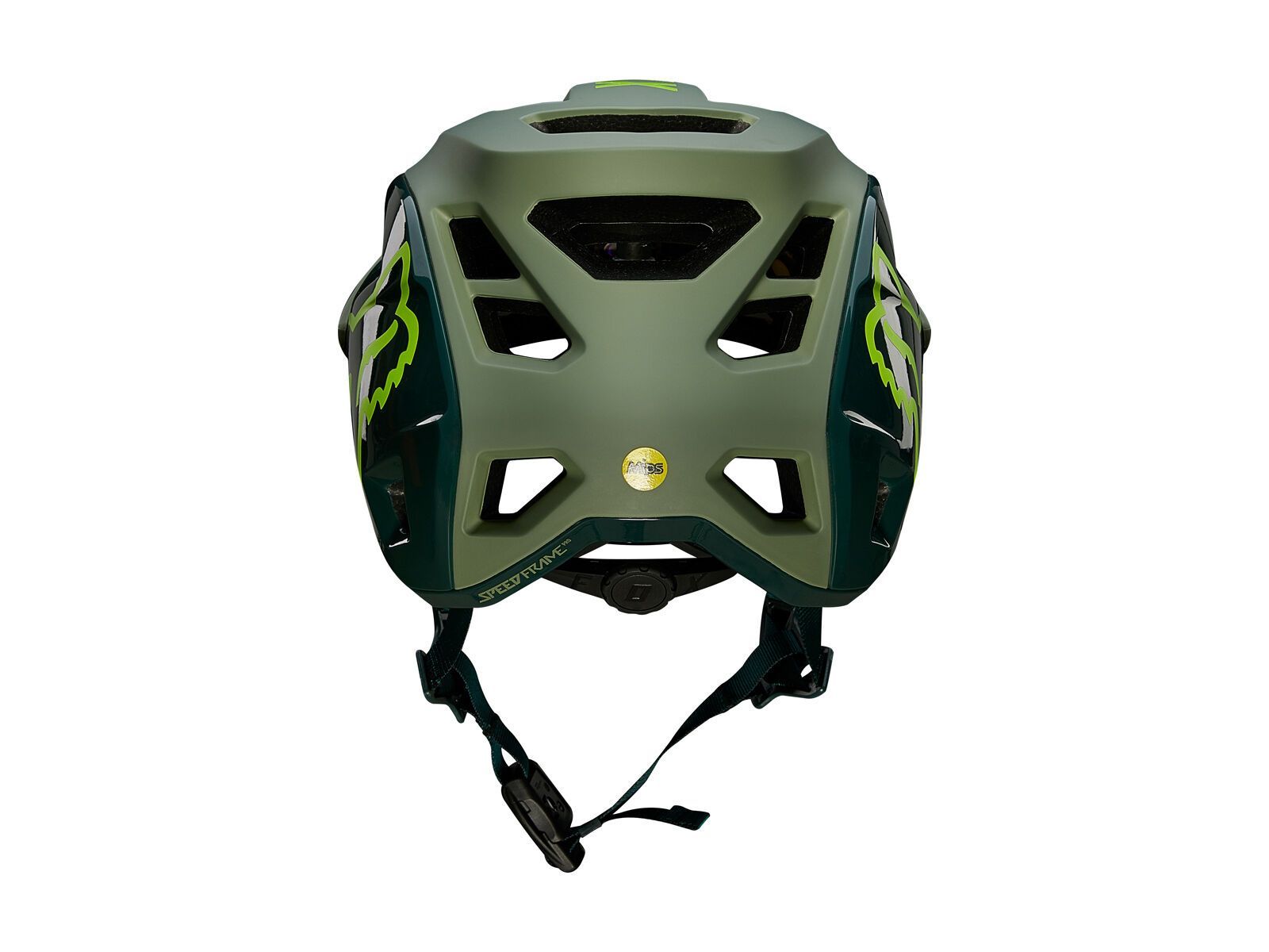 fox speedframe helmet pine