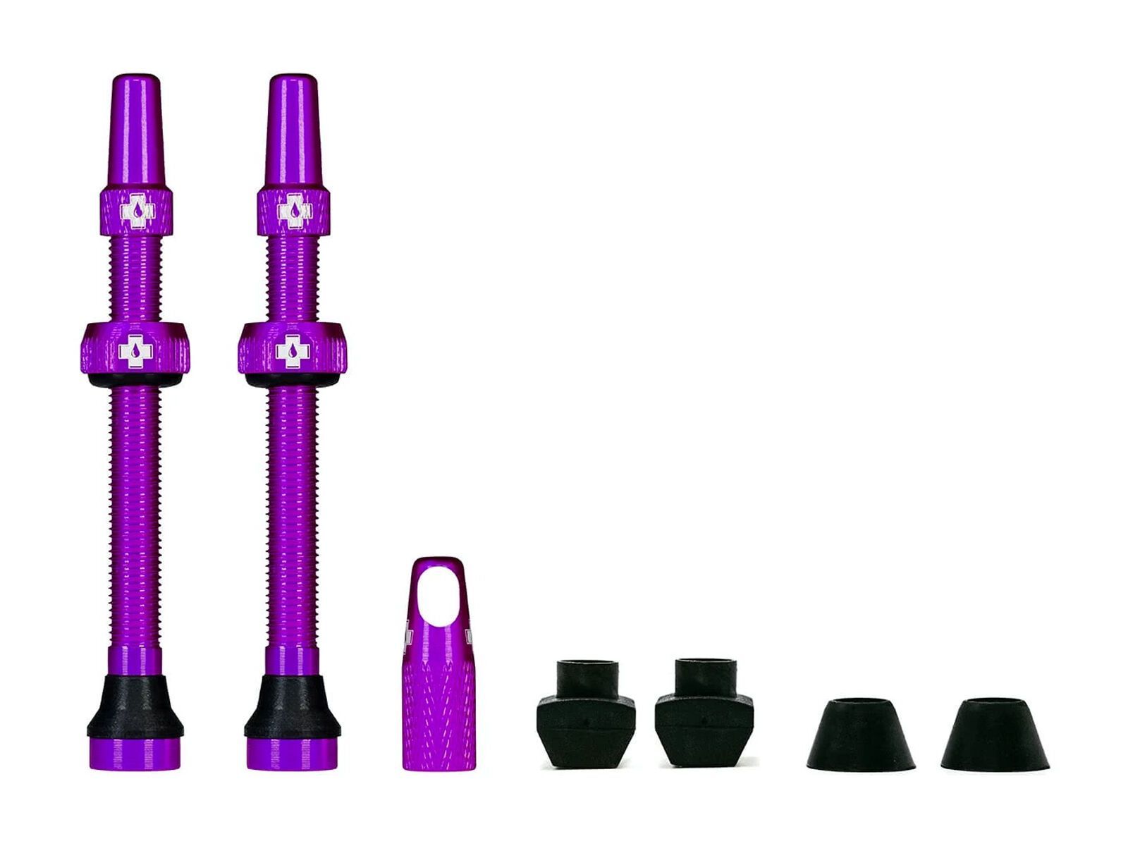 Muc-Off Tubeless Presta Valve - 60 mm, purple - Bild 1