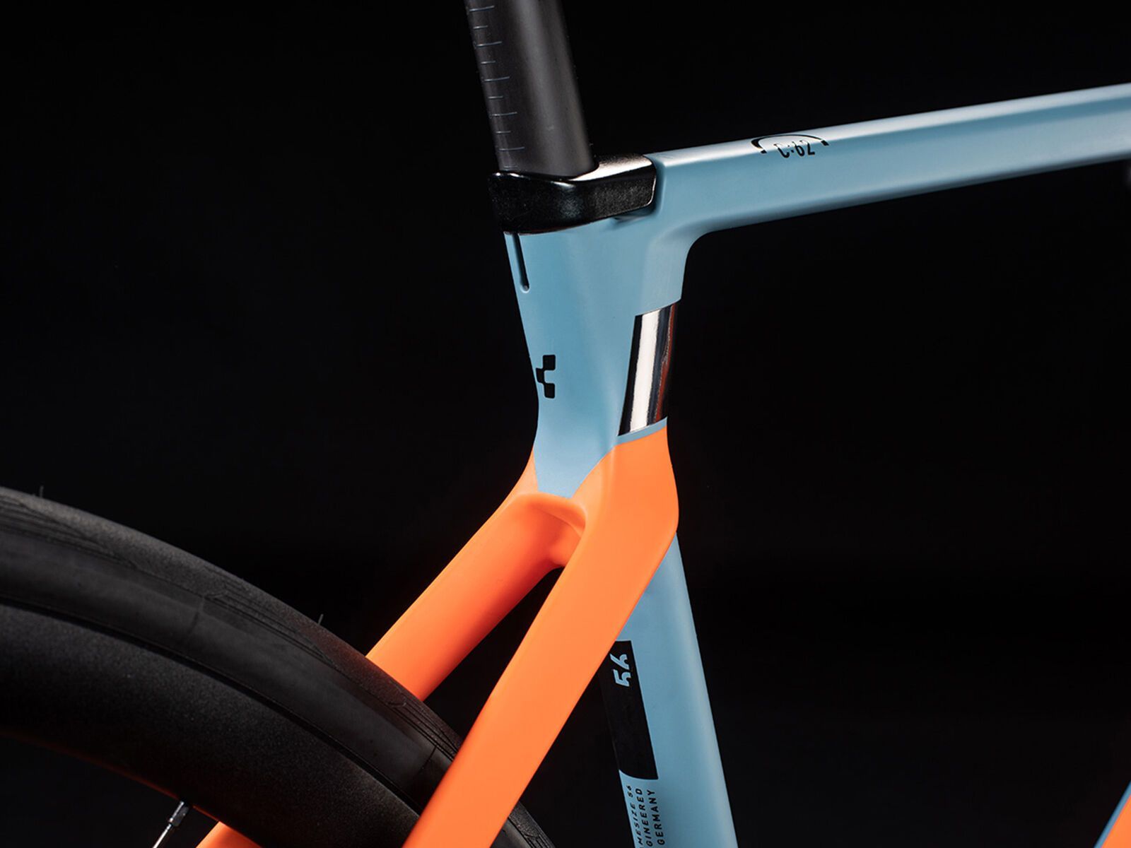 Cube Agree C:62 Race, bluegrey´n´orange - Bild 4