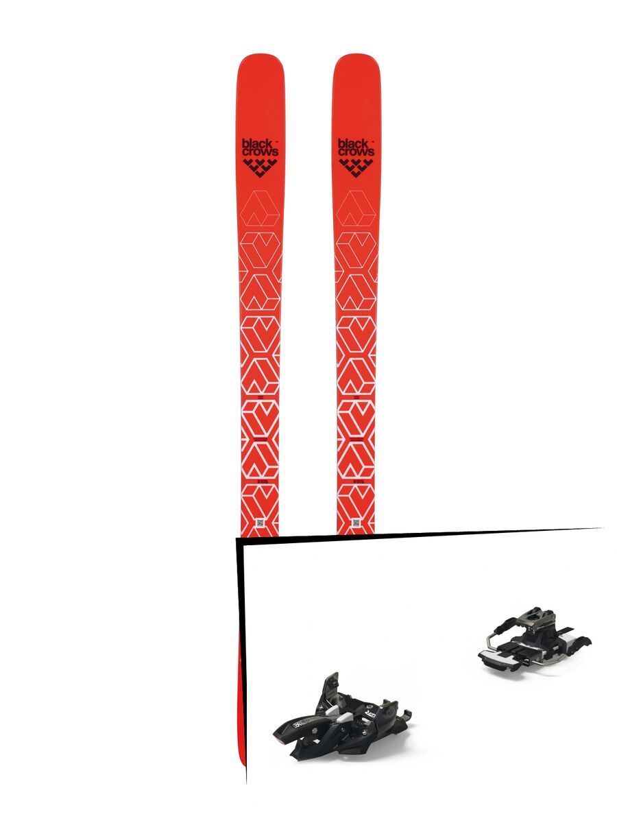 Set: Black Crows Camox 2019 + Marker Alpinist 12 Long Travel black/titanium - Bild 1