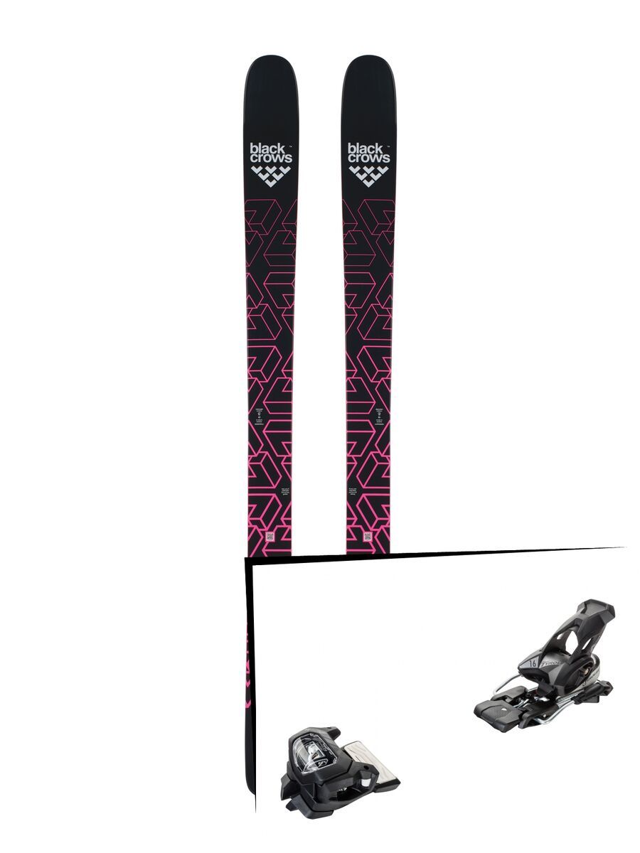 Set: Black Crows Corvus 2018 + Tyrolia Attack² 16 GW solid black - Bild 1
