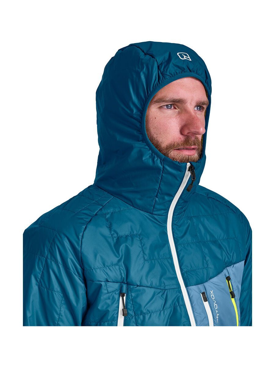 Ortovox Swisswool Piz Boè Jacket M, green moss - Bild 3