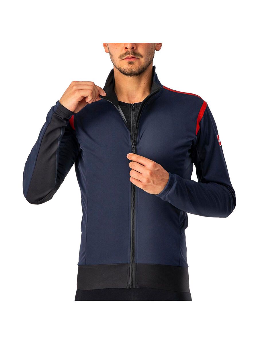 Castelli Alpha RoS 2 Light Jacket, savile blue/red-black - Bild 4