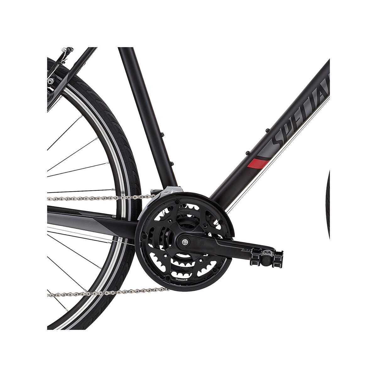 Specialized Sirrus Sport, black/satin black/red - Bild 3