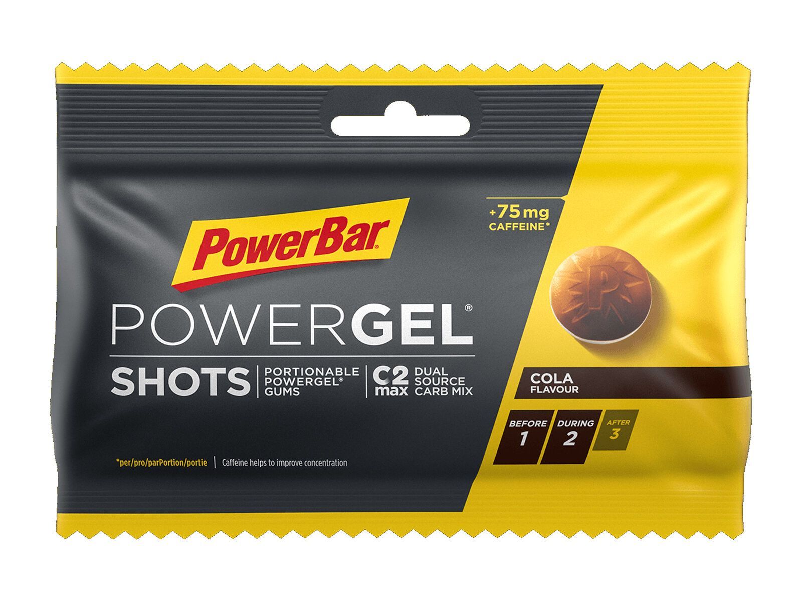 PowerBar PowerGel Shots - Cola (mit Koffein) - Bild 1