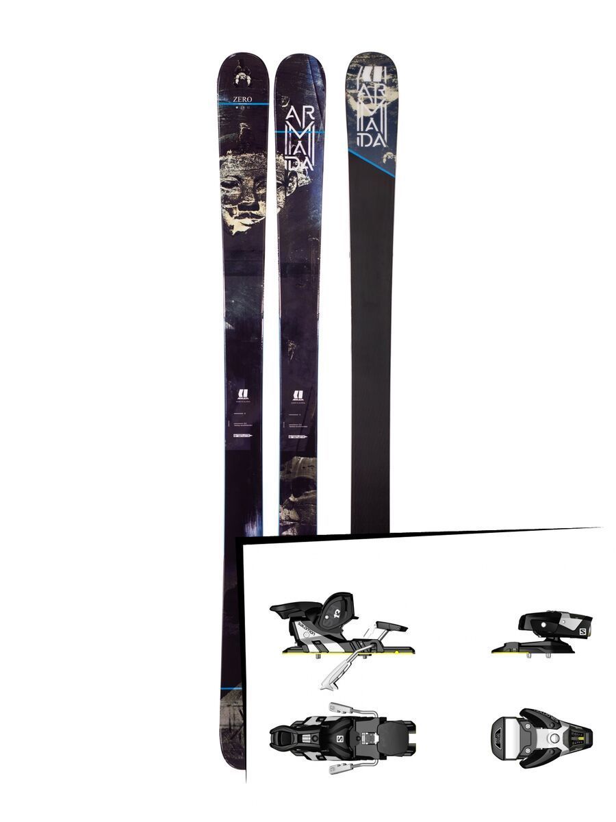 Set: Armada Al Dente 2018 + Salomon STH2 WTR 13 black/white - Bild 1