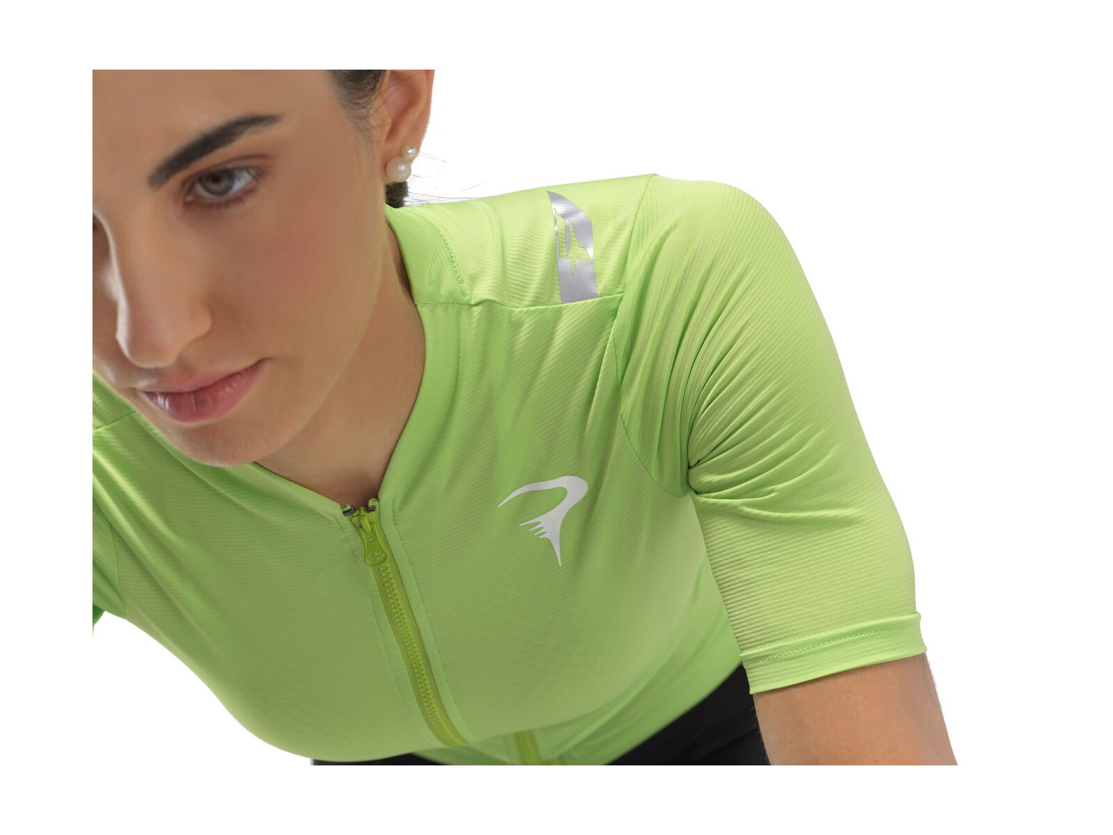 Pinarello F7 Jersey Woman, green apple - Bild 6