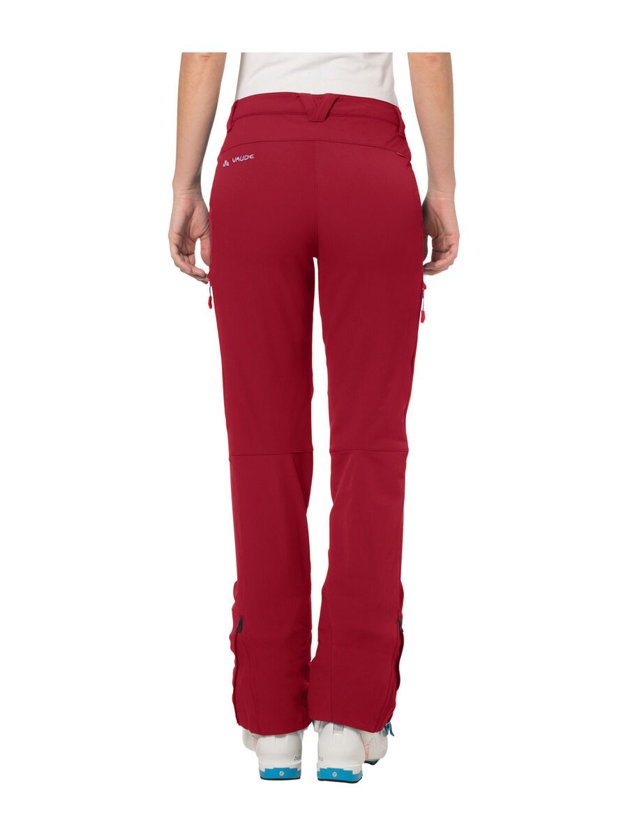 Vaude Women's Valluga Touring Pants, indian red - Bild 4