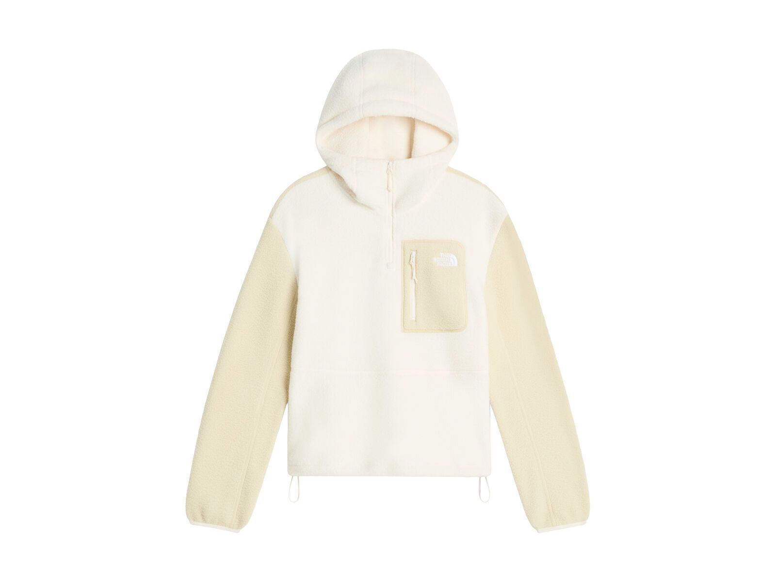 The North Face W Yumiori 1/4 Zip Hood Novelty, white dune/desert stone - Bild 1
