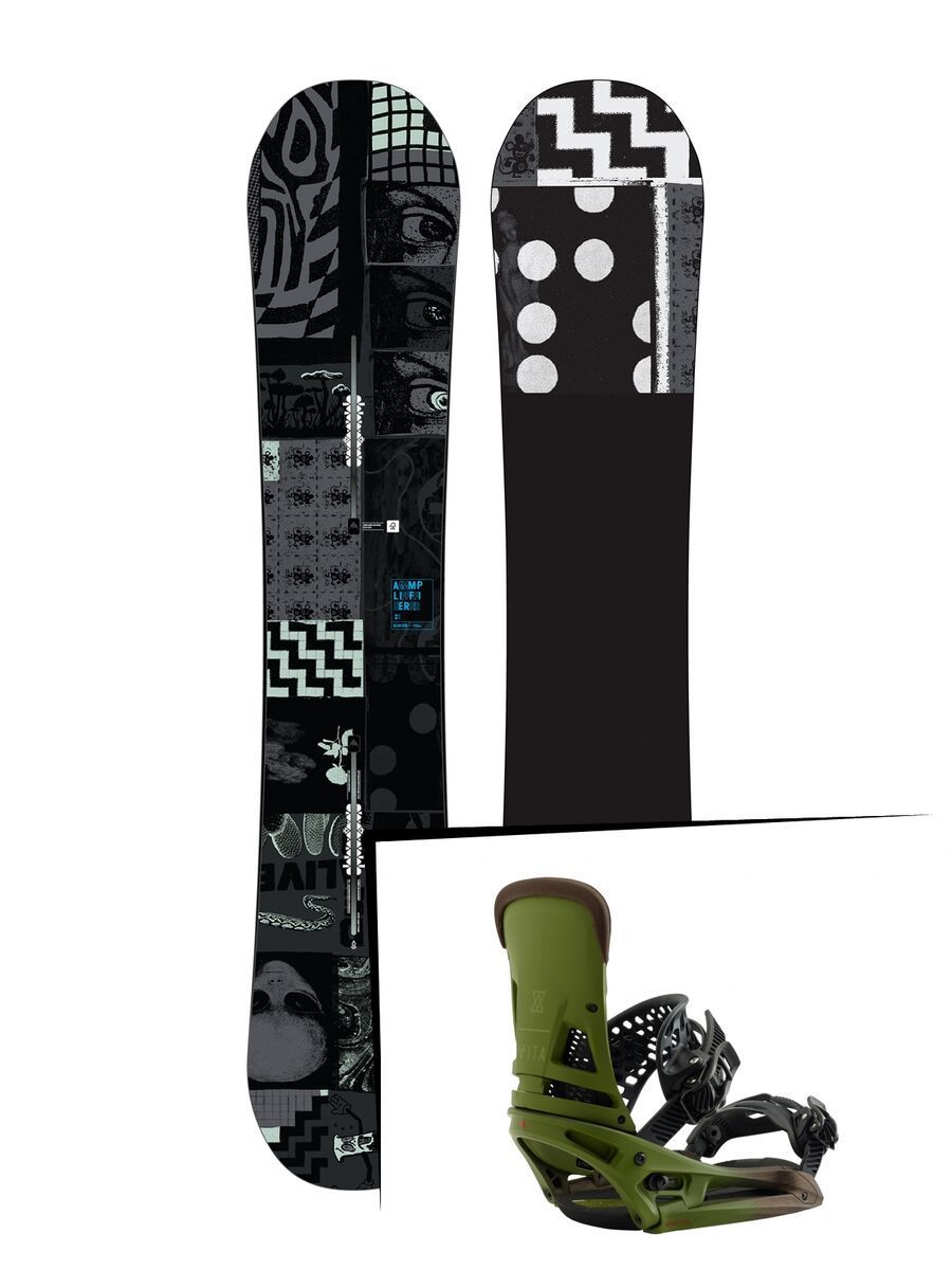 Set: Burton Amplifier 2019 +  Malavita EST (2218372S) - Bild 1