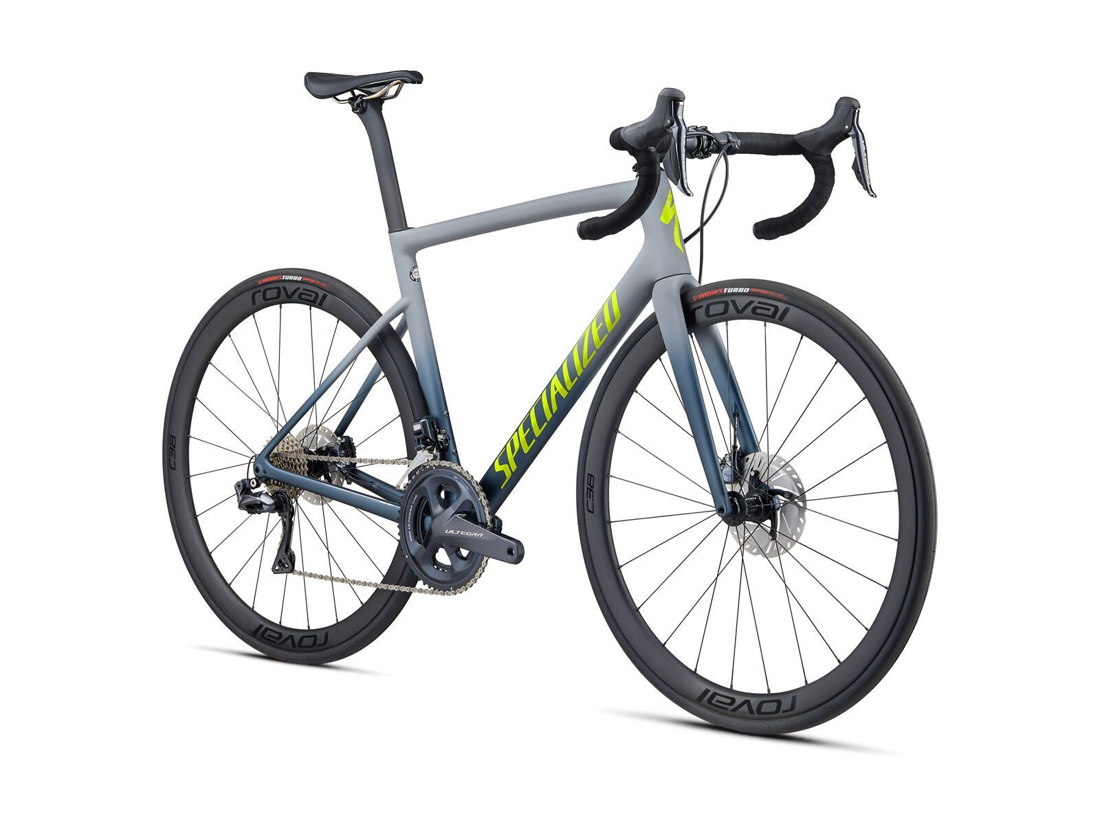 Specialized Tarmac Disc Expert, satin cool grey/cast battleship/team yellow - Bild 2