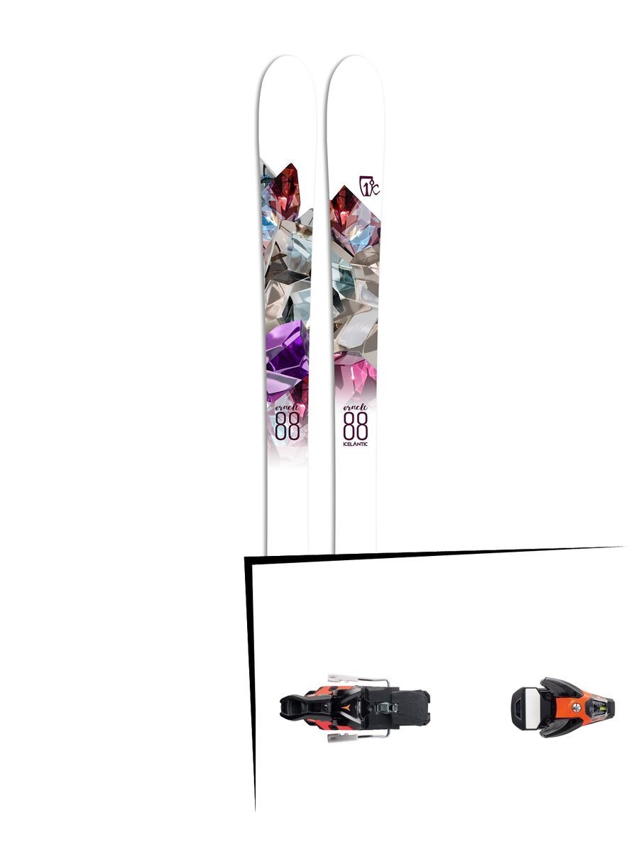 Set: Icelantic Oracle 88 2017 + Salomon STH2 WTR 16 (1456100) - Bild 1