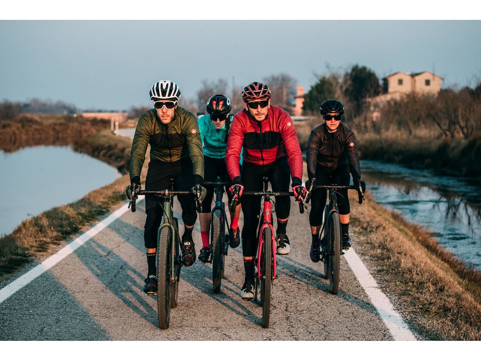 Castelli Unlimited Puffy Jacket, military green/dark gray - Bild 11