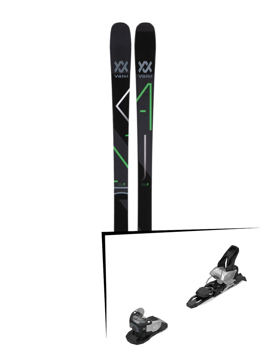 Set: Völkl Kanjo 2018 + Salomon Warden MNC 11 silver/black - Bild 1