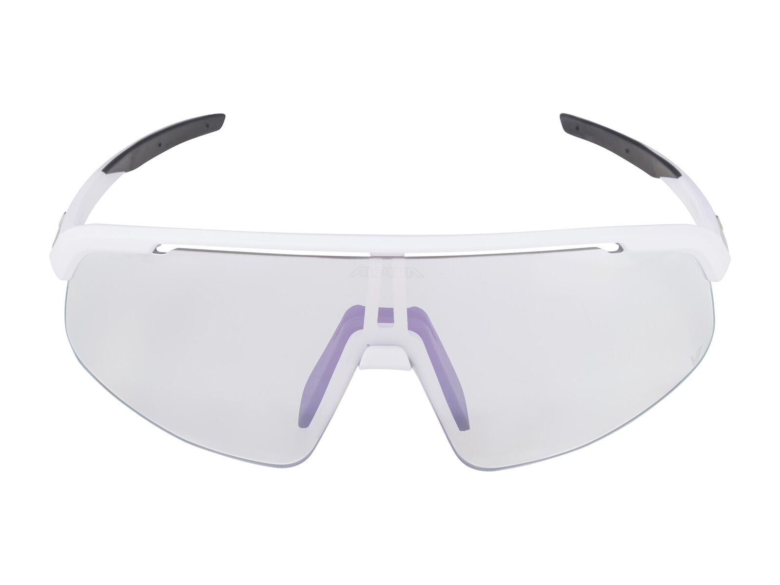 Alpina Turbo Pro S V, Clear to Grey I Mirror Pink / white matt - Bild 3