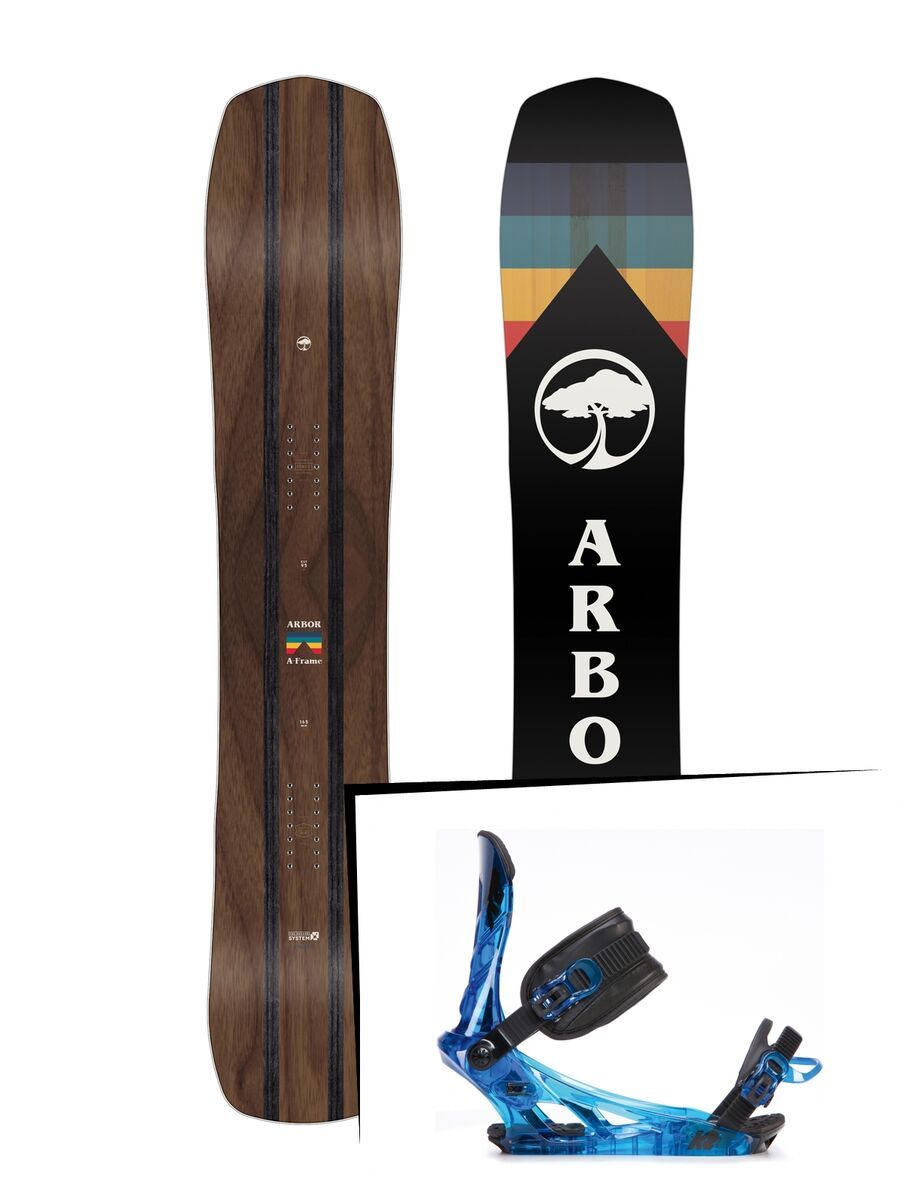 Set: Arbor A-Frame 2019 + K2 Sonic blue - Bild 1
