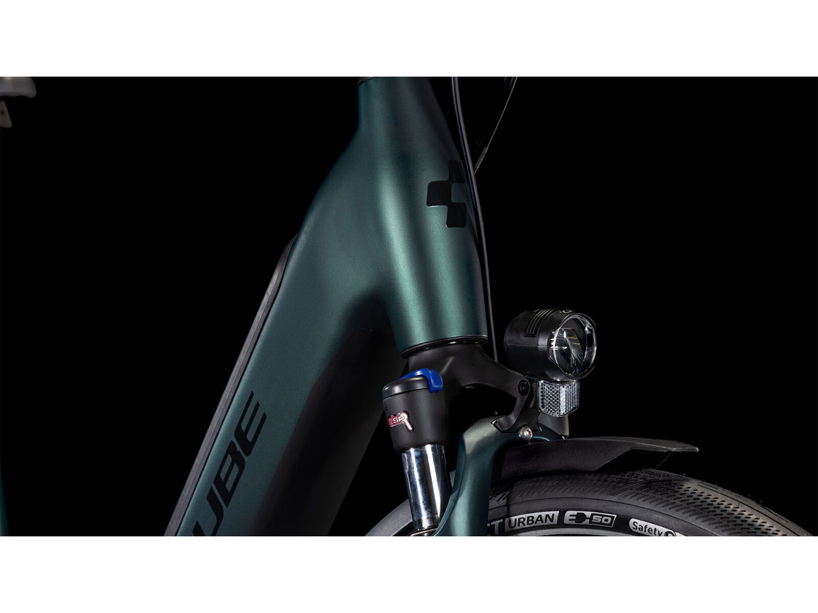 Cube Supreme RT Hybrid Comfort EX 500 Easy Entry 26, viridian´n´black - Bild 6