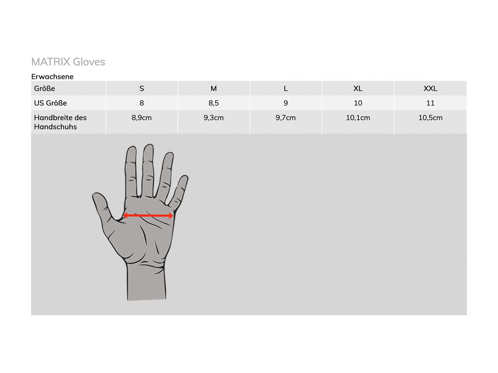 ONeal Matrix Glove Stacked, blue/red - Bild 3