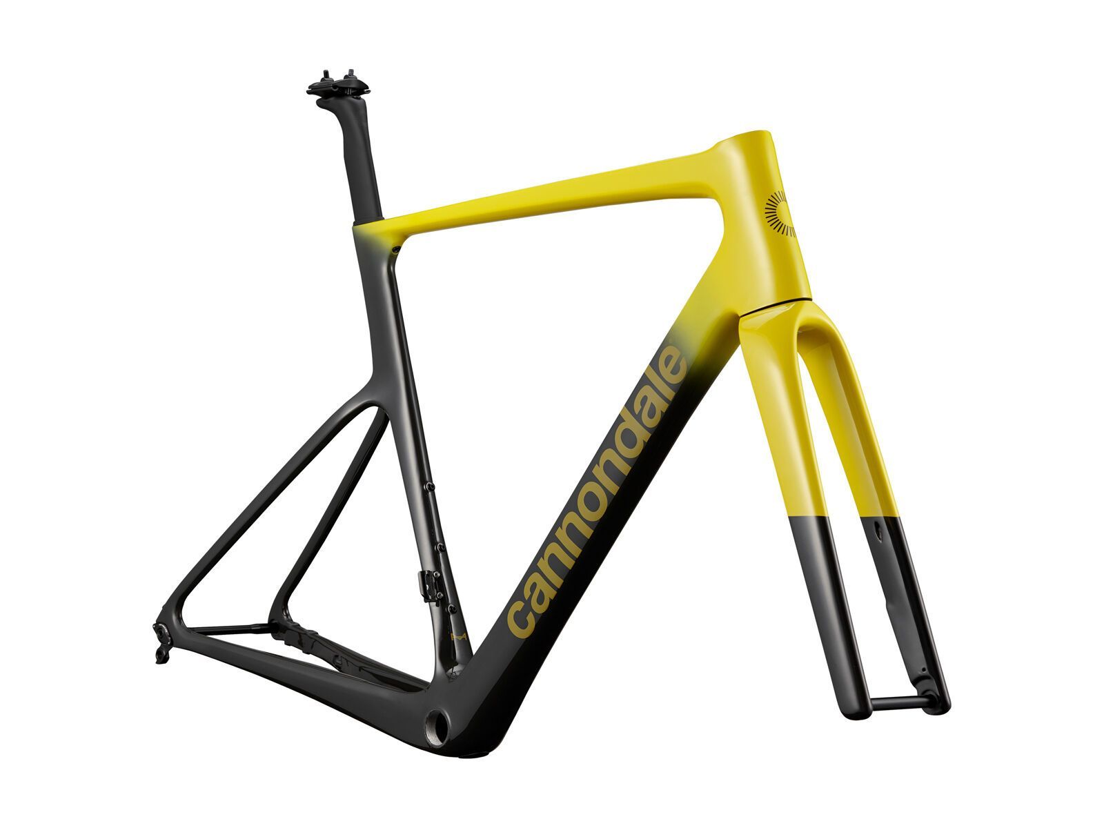 Cannondale SuperSix Evo Hi-Mod Frameset, laguna yellow - Bild 2